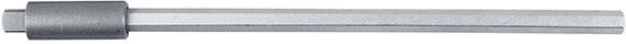 Adapterklinge Vario Innensechskant zu Aussenvierkant 1/4" 175mmWera