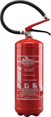 Dauerdruckpulverlöscher 6 kg PDE 6 Adler GLORIA