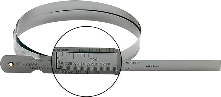 Umfangbandmaß 940-2200mm FORMAT