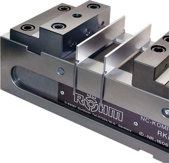 Werkstück-Auflageleisten Cliparc für RKE/RKE-LV 125mm RÖHM