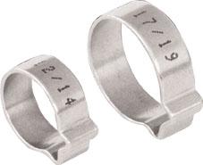 1-Ohr-Klemme Stahl verzinkt 14-16mm