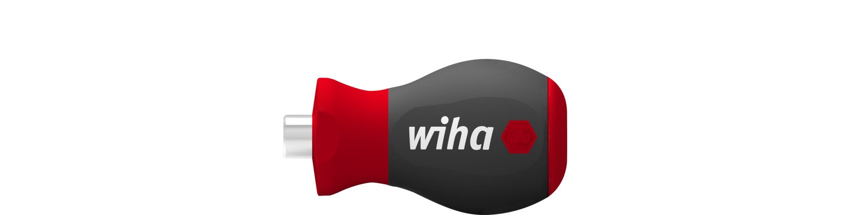 Wiha Stubby-Schraubendreher magnetisch für 1/4" Bits 57 mm (29463)
