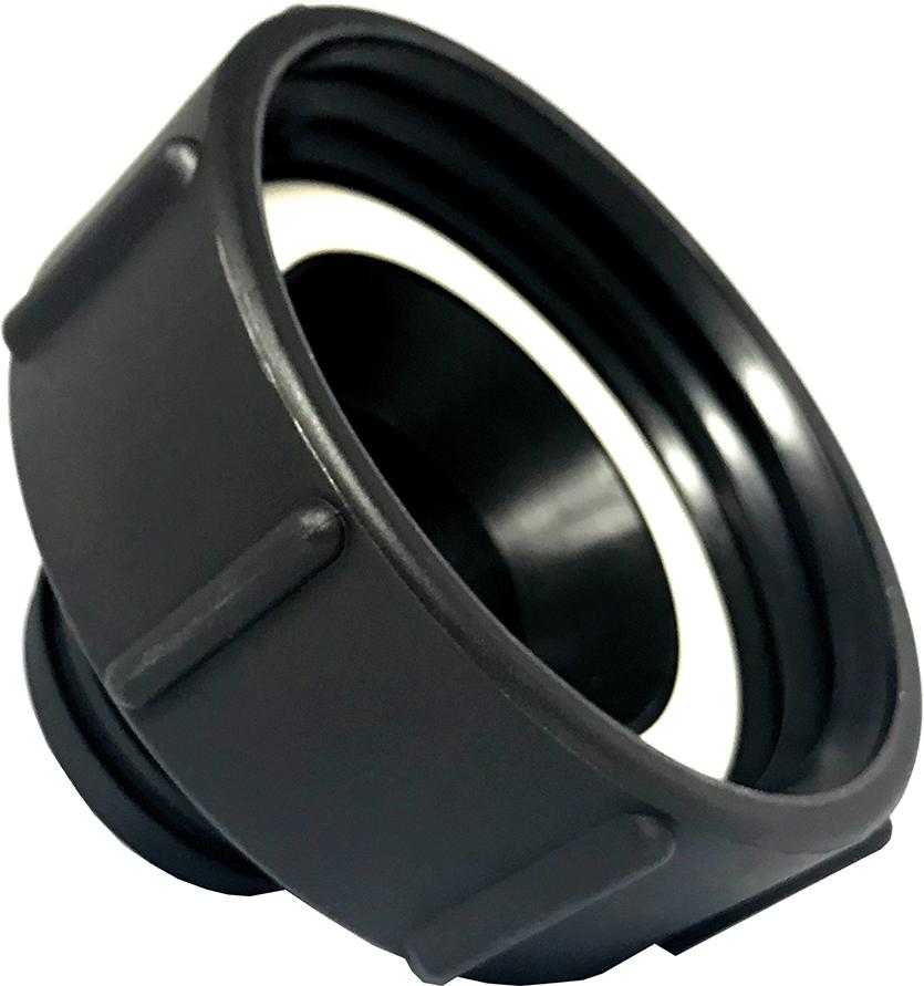 IBC Container-Adapter Reduzierung, PP, IBC IG 3" (S100x8) auf IBC AG 2" (S60x6)