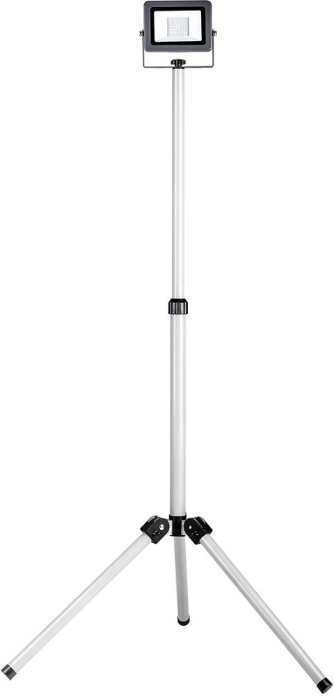 LED Arbeitsleuchte Flare 20W Stativ silber-anthrazit REV