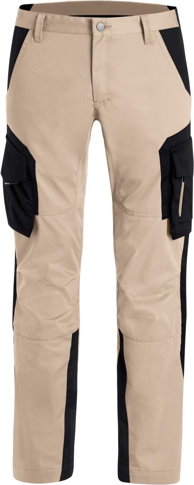 Arbeitshose FABIAN beige-schwarz 56 FHB