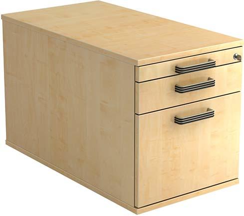 Rollcontainer TC20 42,8x80x51,2 cm Ahorn