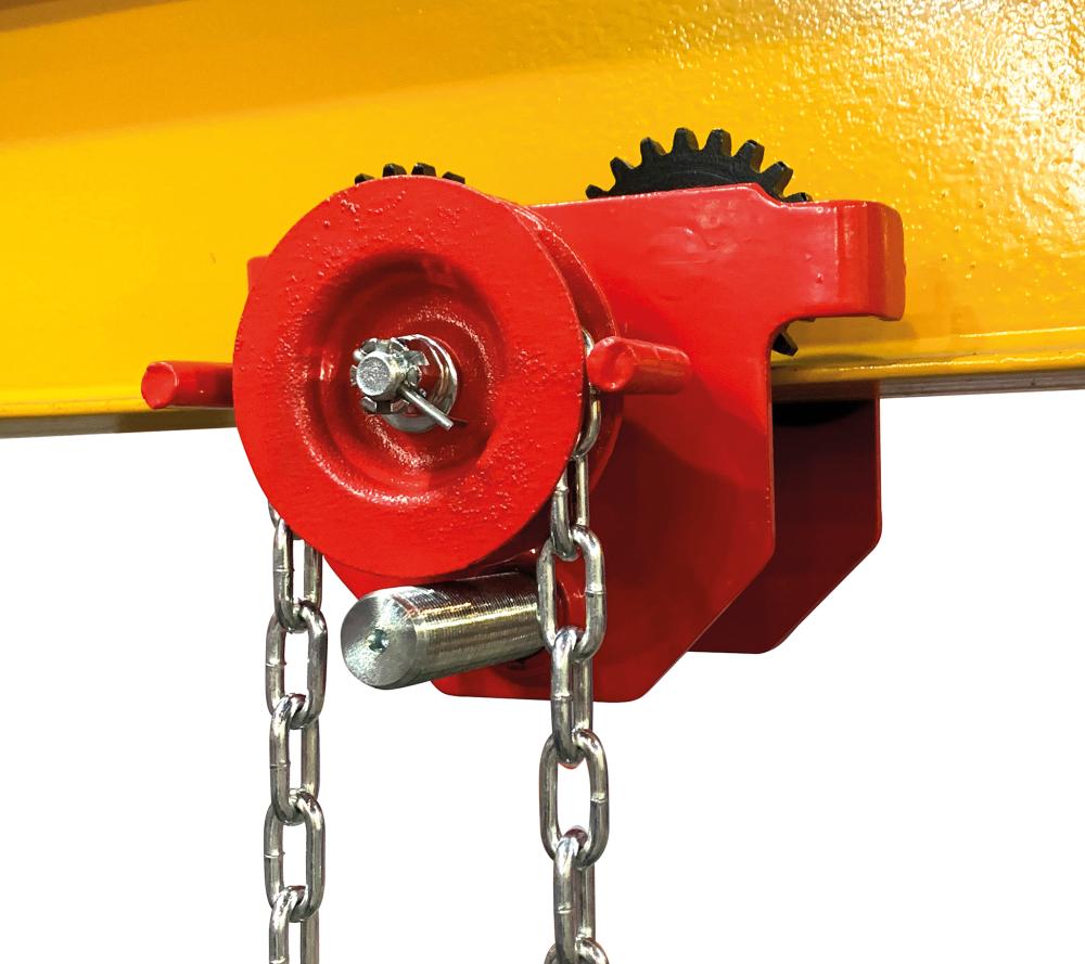 Haspelfahrwerk 2,5m TK 0,5t 50-220mm