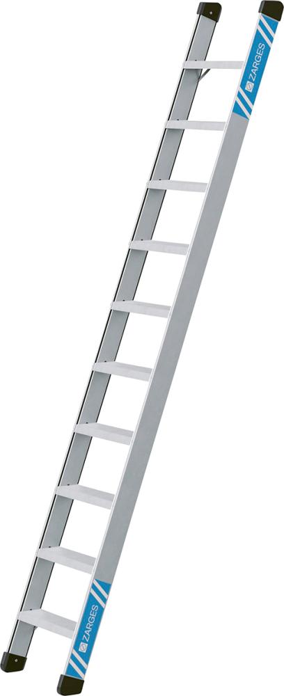 Anlegeleiter Seventec L 10 Stufen Leiterlänge 2,54 m Arbeitshöhe 3,45 m ZARGES