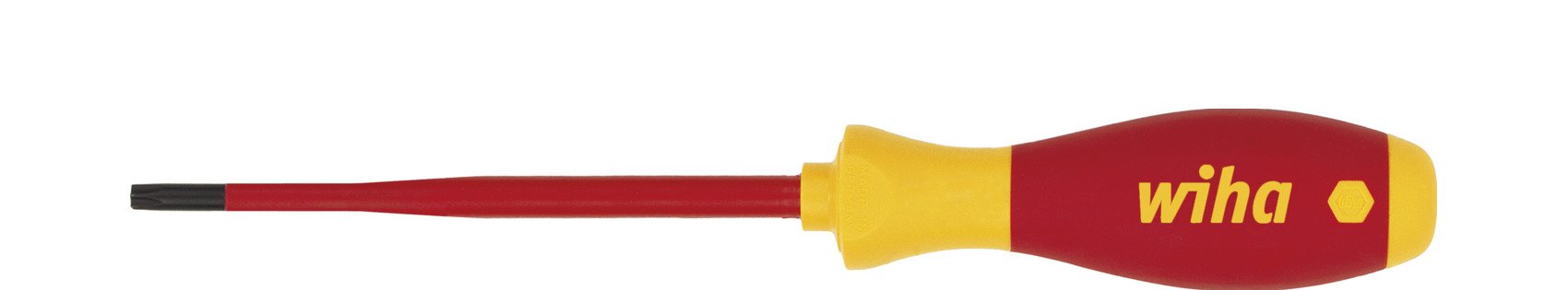 Wiha Schraubendreher SoftFinish® electric slimFix TORX® Tamper Resistant (mit Bohrung) T15H x 100 mm (41142)