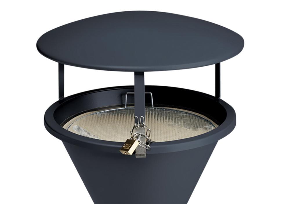 Dach graphit für Standascher 230x440 VAR