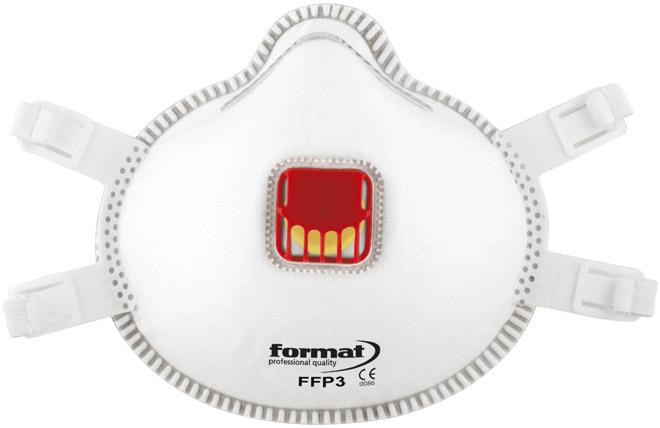 Atemschutzkonturmaske, m.Ventil, FFP3, FORMAT