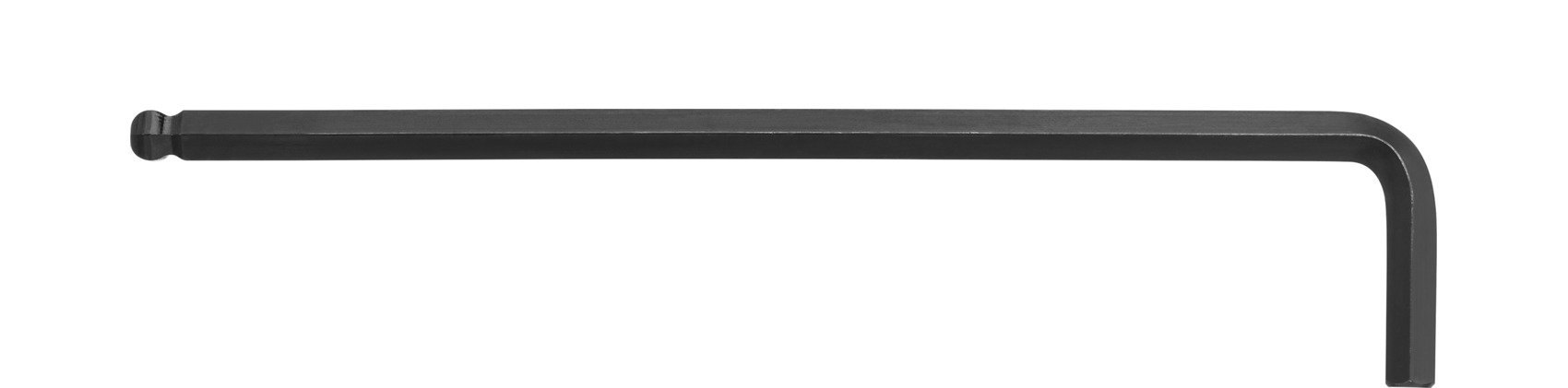 Wiha Stiftschlüssel Sechskant-Kugelkopf schwarzoxidiert 1,3 mm x 74 mm (01391)