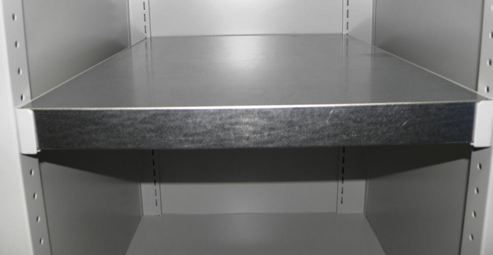 Einlegeboden H30xB426xT550 mm verzinkt für Vertikalauszugschrank
