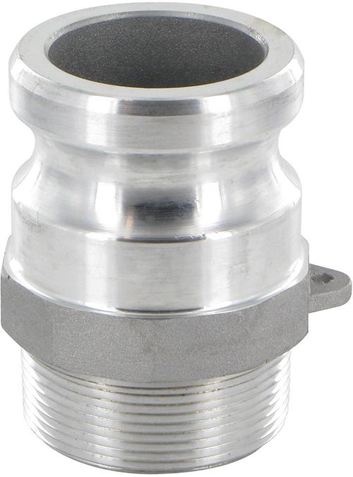 Kamlok Vaterteil Typ F DN15, AG 1/2", Alu