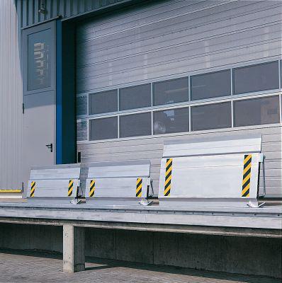 Überfahrbrücke Aluminium L410xB1500 mm Tragkraft 4000 kg