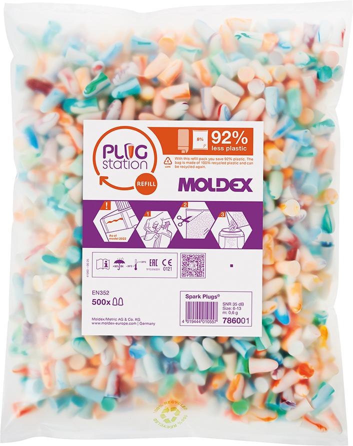 Nachfüllpack Spark Plug, 500 Paar