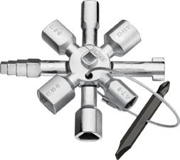 Schaltschrankschlüssel TwinKey TwinKey KNIPEX