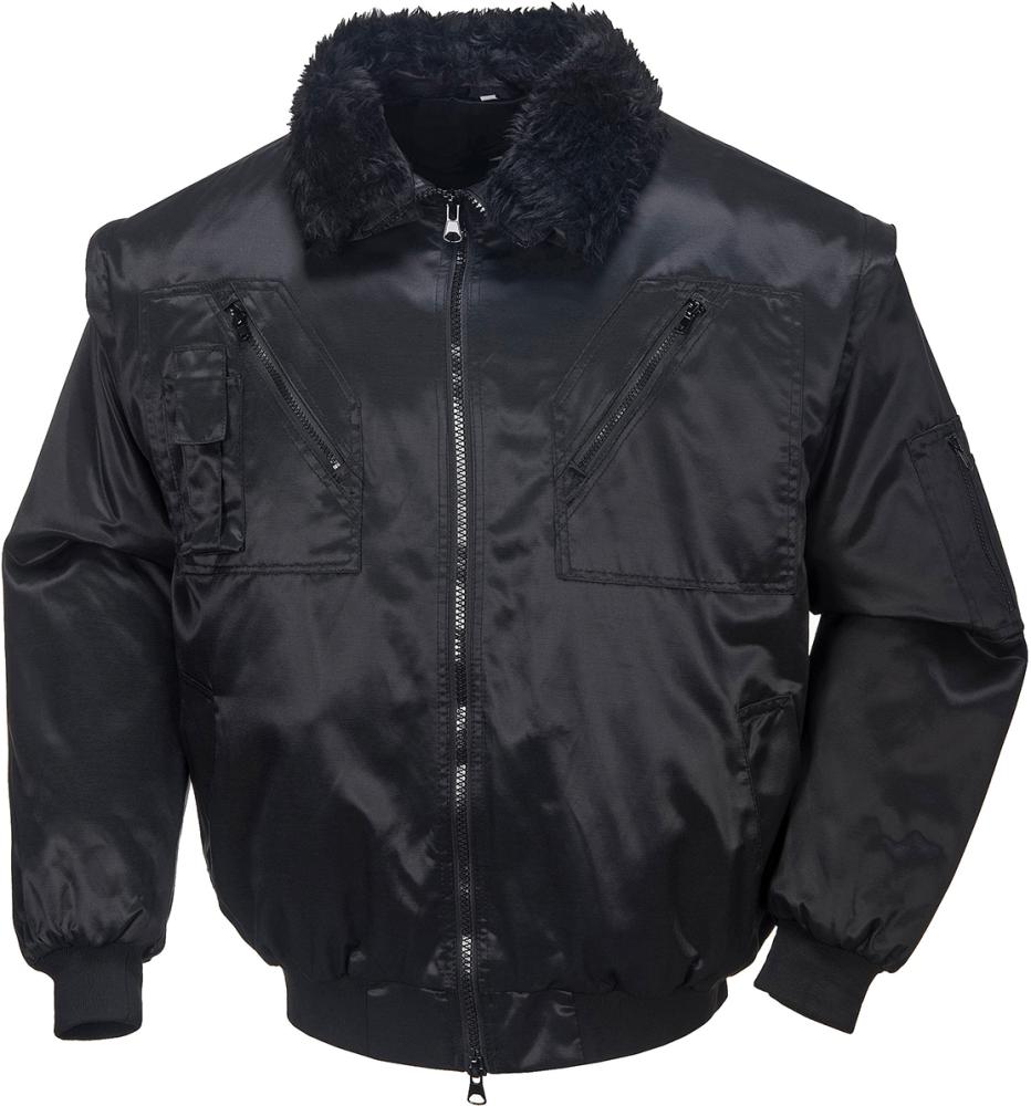 Pilotenjacke Achim schw., Gr. L