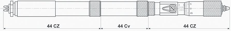 Verlängerung 44 Cv 100mm MAHR