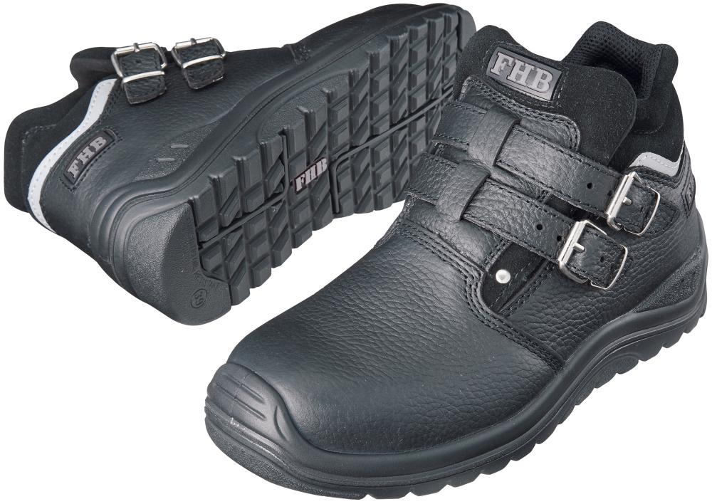 Schnallstiefel NORBERT schwarz 46 EN ISO 20345-S3 FHB