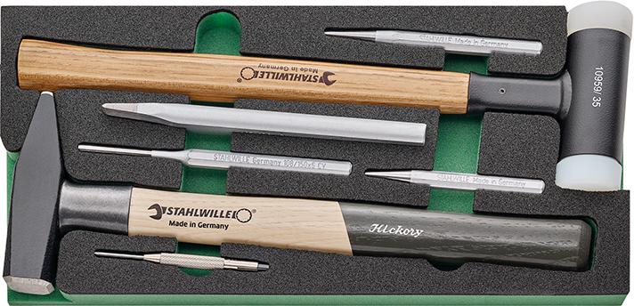 Werkzeugmodul 1/3 Hammer und Meißel TCS 6 821/7 Stahlwille