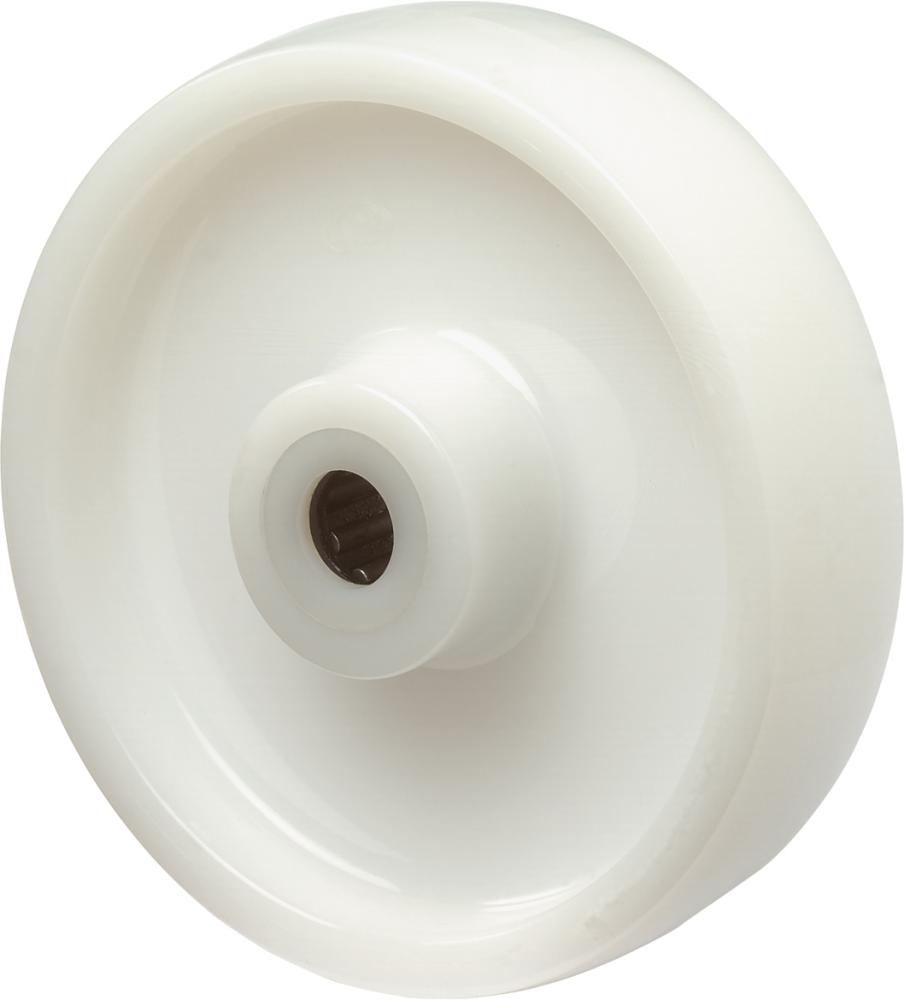 Kst.-Rad 200mm B10.200 Kunstst.weiß,Radk.Kst.,RLTragkraft 450 Kg BS ROLLEN