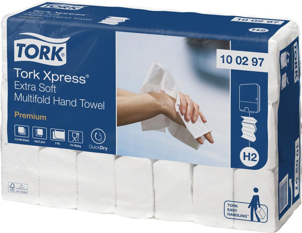 Tork Xpress Premium Handtuchpapier 2-lagig