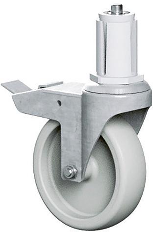 Lenkrolle Ø125mm für PaxTower mit Zapfen