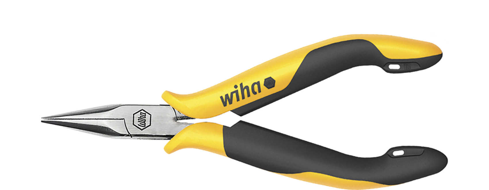 Wiha Flachrundzange Professional ESD gerade Form 120 mm, 4 3/4" (10348)
