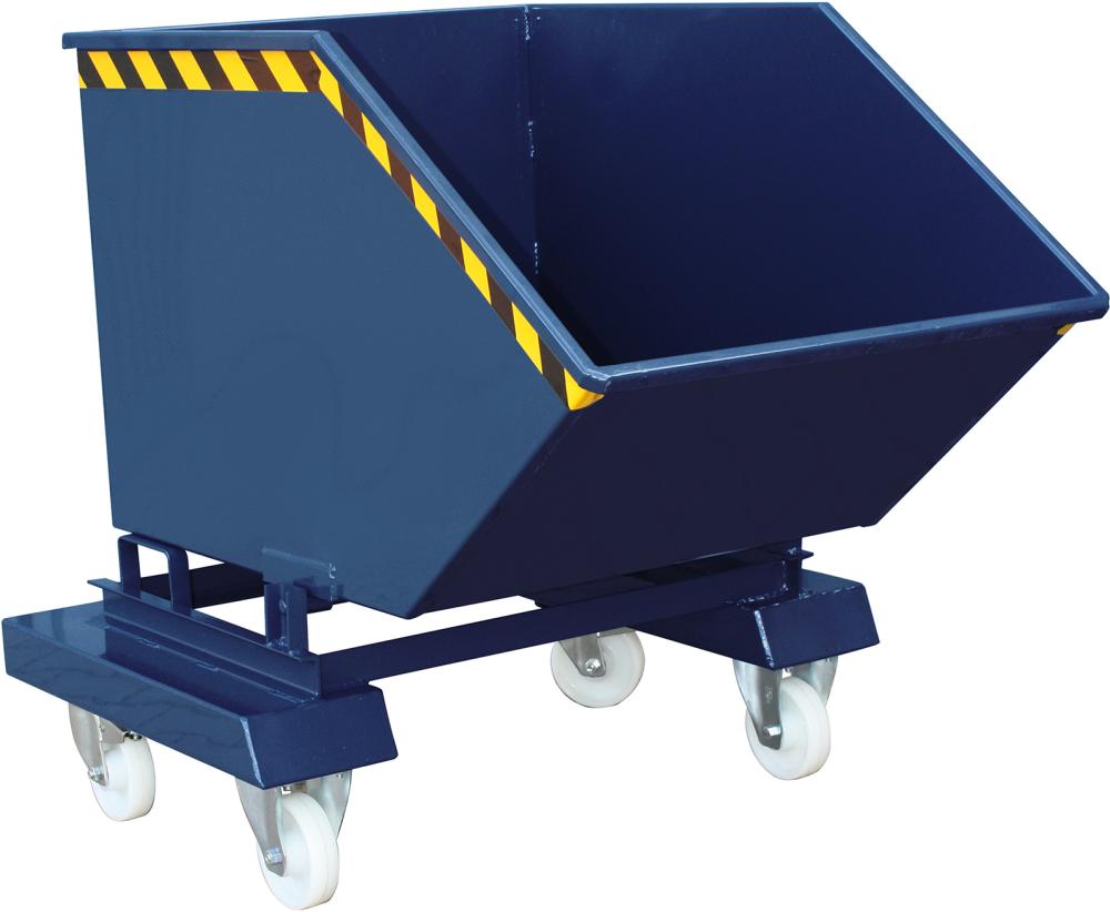 Kastenwagen 250 l B910xT1050xH935 mm RAL5010,Tragkraft 300kg mit Schiebegriff