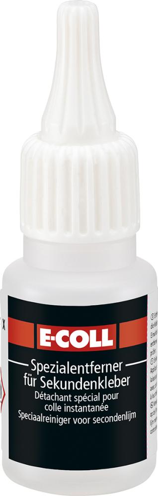 Spezialentferner für Sekundenkleber 20ml E-COLL