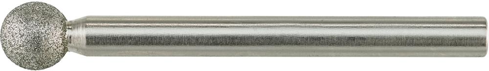 Schleifstift Diamant STK Kugelform 10x70mm/6 FORMAT