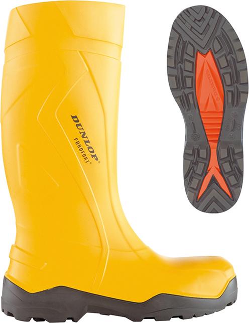 Stiefel Dunlop Purofort+,S5 , Gr.42, gelb