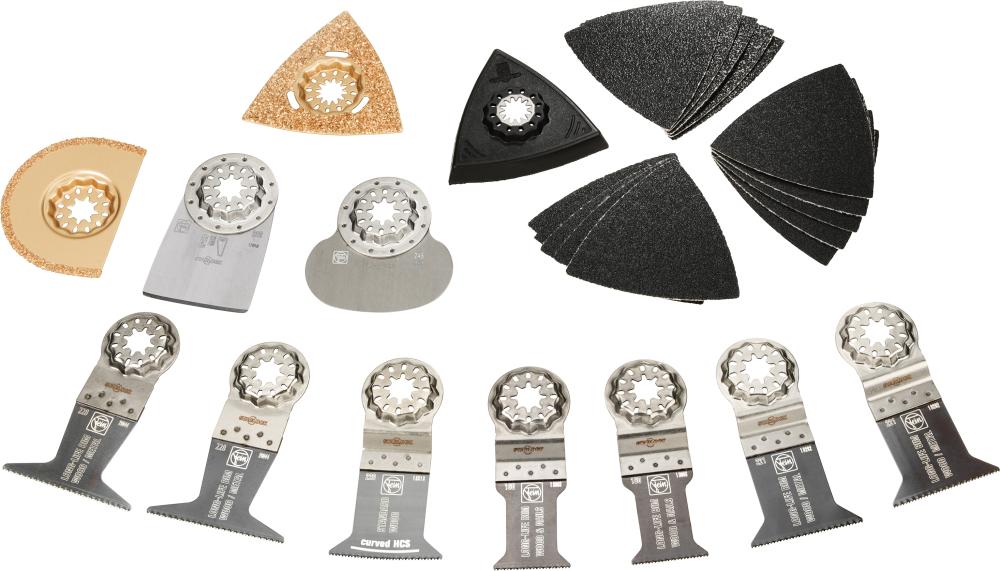 Multimaster Zubehör-Set Best of Renovation Fein 26-teilig Starlock