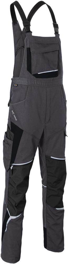 Latzhose, anthrazit/schwarz, Gr.28 BODYFORCE