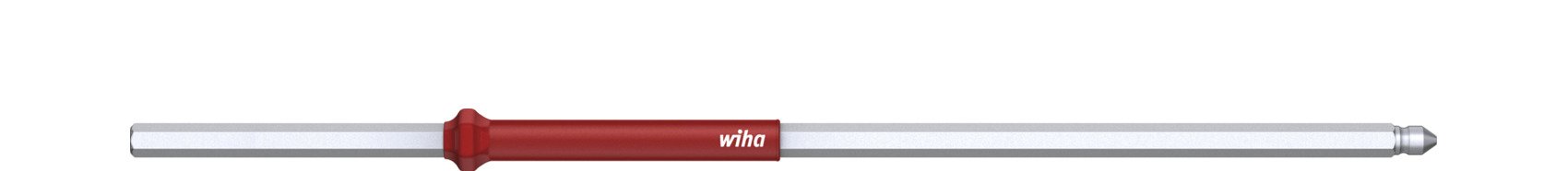 Wiha Wechselklinge Sechskant für Drehmoment-Schraubendreher mit Längsgriff 4,0 mm x 175 mm (26063)