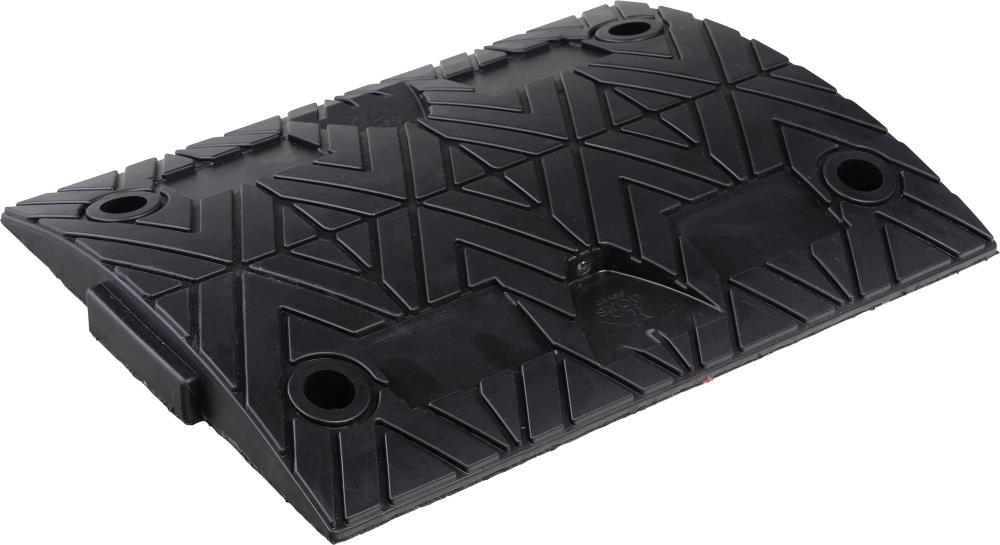 Fahrbahnschwelle Mittelstück schwarz B500xT420xH50 mm