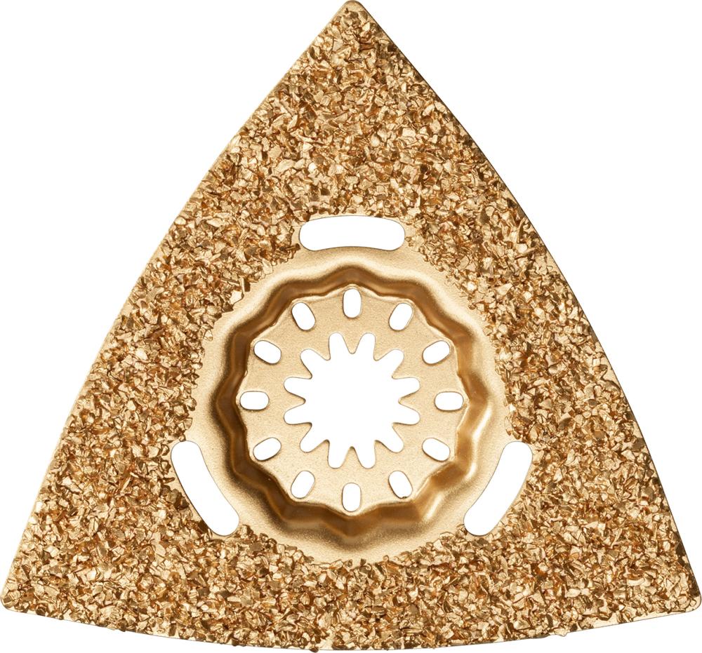 HM-Raspel Dreieck,gelocht 80mm FeinVE à 1 Stück Starlock