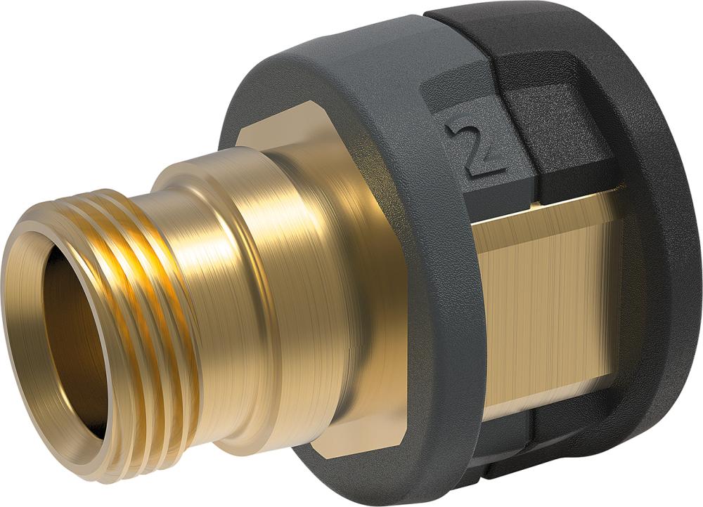 Adapter Pistole SchläucheM 22x1,5 mit EasyLock