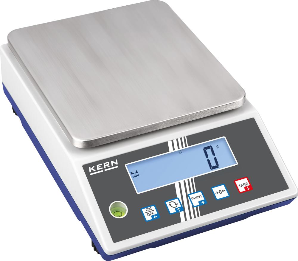 Präzisionswaage 6000g Ablesbarkeit 1g KERN