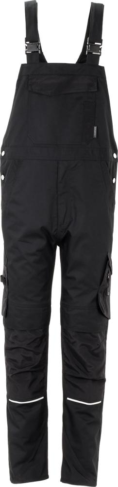 Latzhose, schwarz/schwarz, Gr.50 Norit