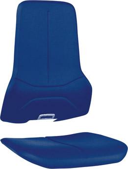 Polsterelement Pu-Schaum blau für Arbeitsstuhl Neon