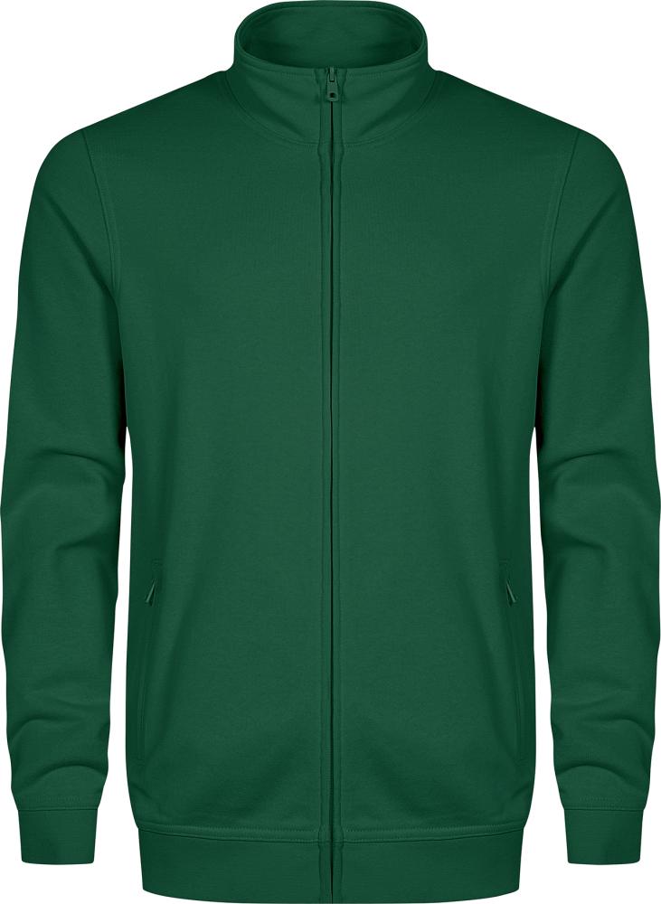 Men`s Sweatjacket forest, Gr.4XL