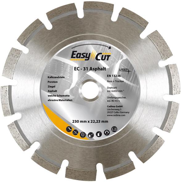 Trennscheibe Diamant EC-31 125x2,1x10x22,23mm CEDIMA