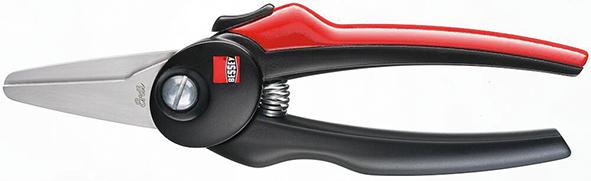 Kombi-Schere, Griffe mit ergonomischen 2-Komponenten-Griffhüllen D48-2