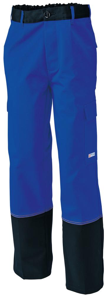 Bundhose Weld Shield, Gr.56,kornblau/schwarz