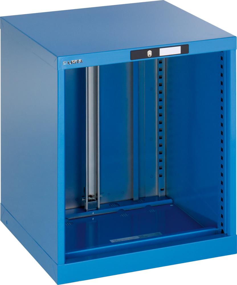 Schrankgehäuse 27x27 E B564xT572xH1000mm RAL 5012 NH 900mm