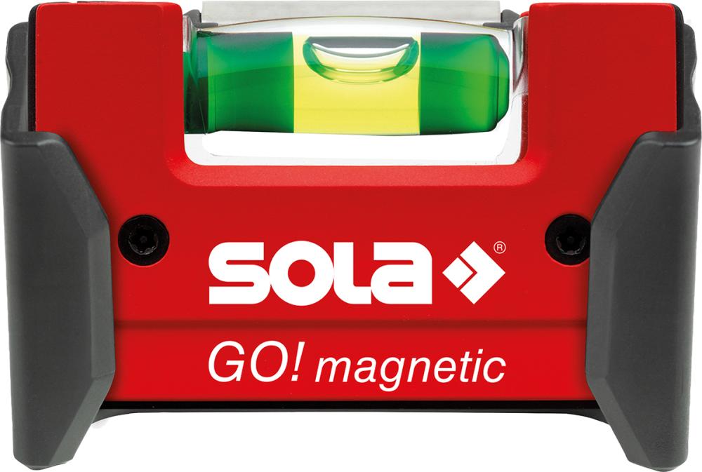 Magnet-Mini-Wasserwaage Go Magnet Clip 7,5cm Sola