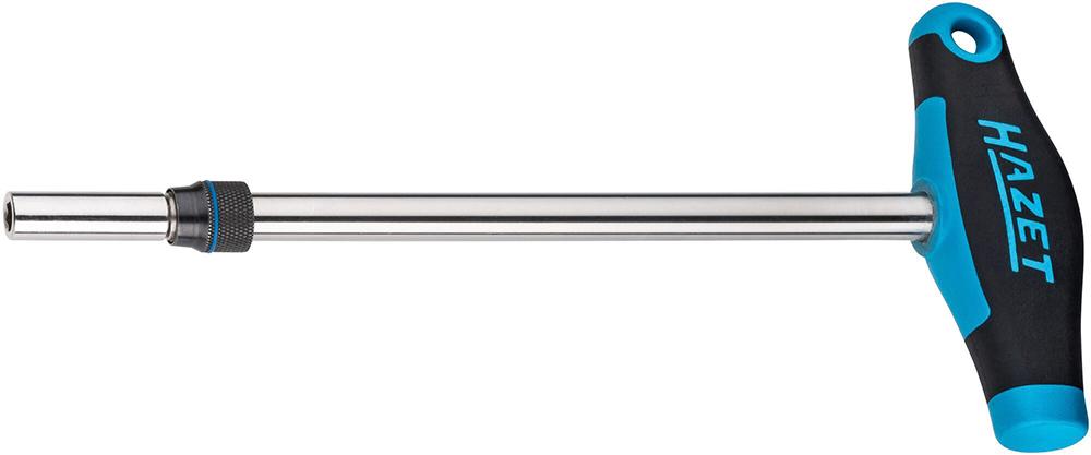 Bithalter 1/4" T-Griff mit Teleskopverlängerung Hazet