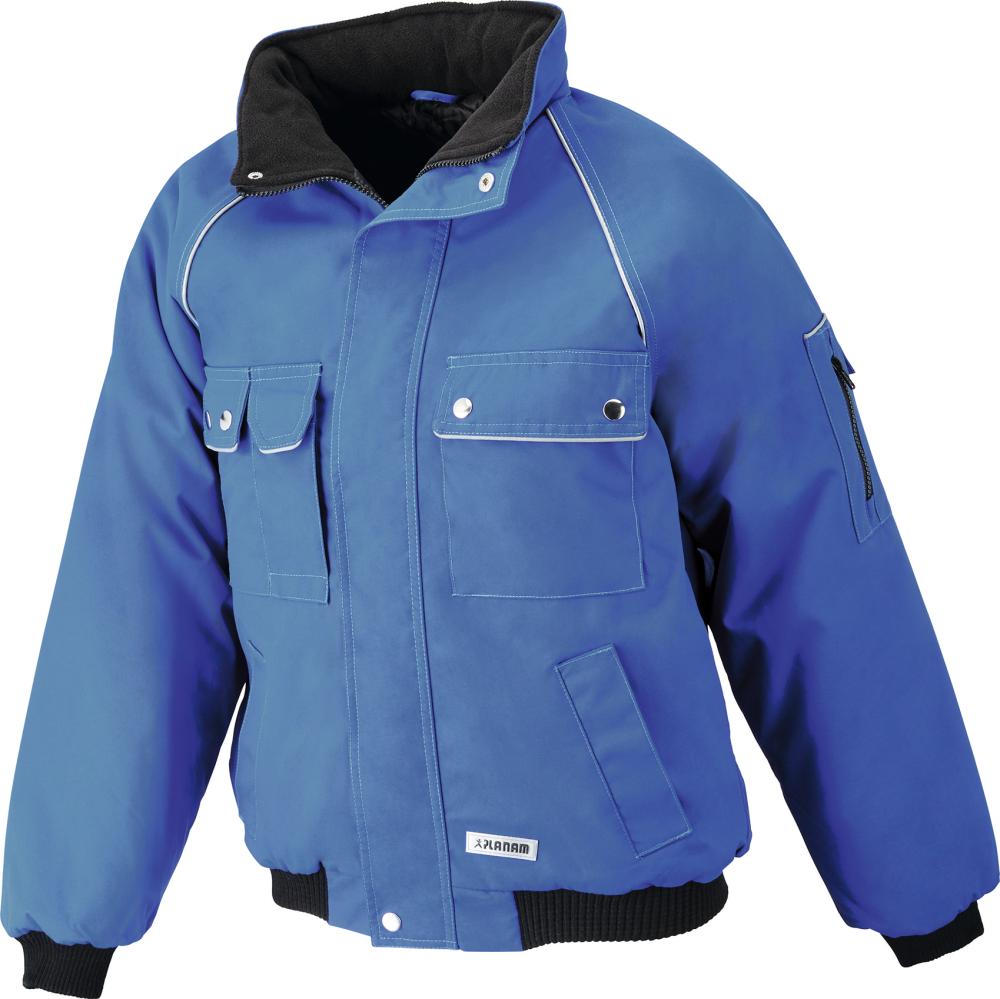 Winter-Blouson,Canvas Gr.M,kornblau